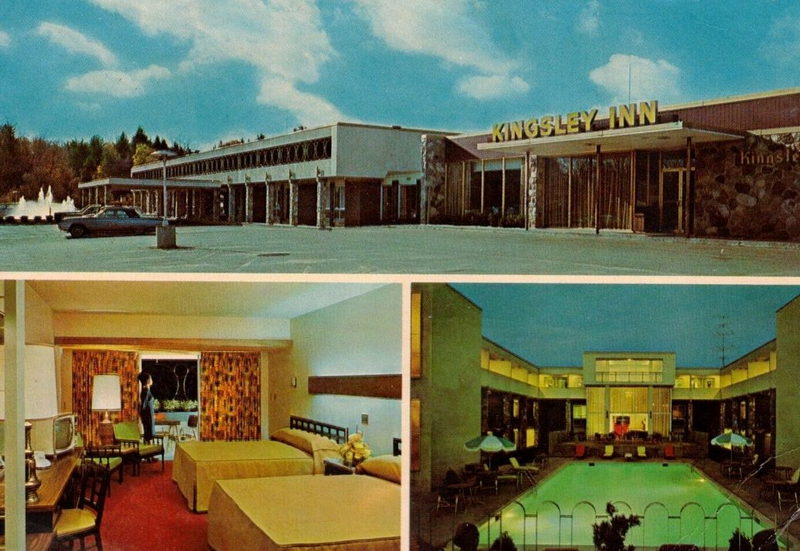 Kingsley Inn - Vintage Postcard (newer photo)